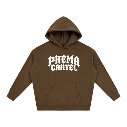 PREMA CARTEL Oversize Fleeced Logo Hoodie
