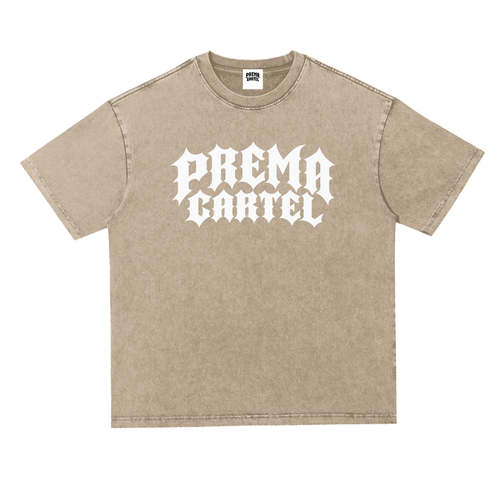 PREMA CARTEL Snow Washed Heavyweight Oversize T-Shirt