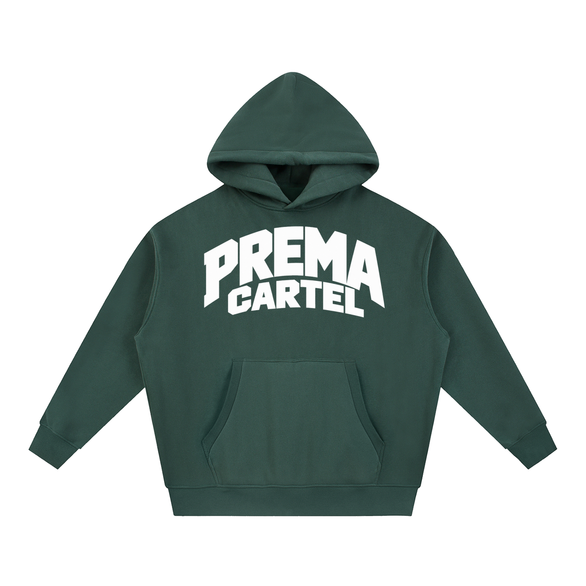 Prema Cartel Essential Oversized Boxy Fit Fleece Hoodie 2