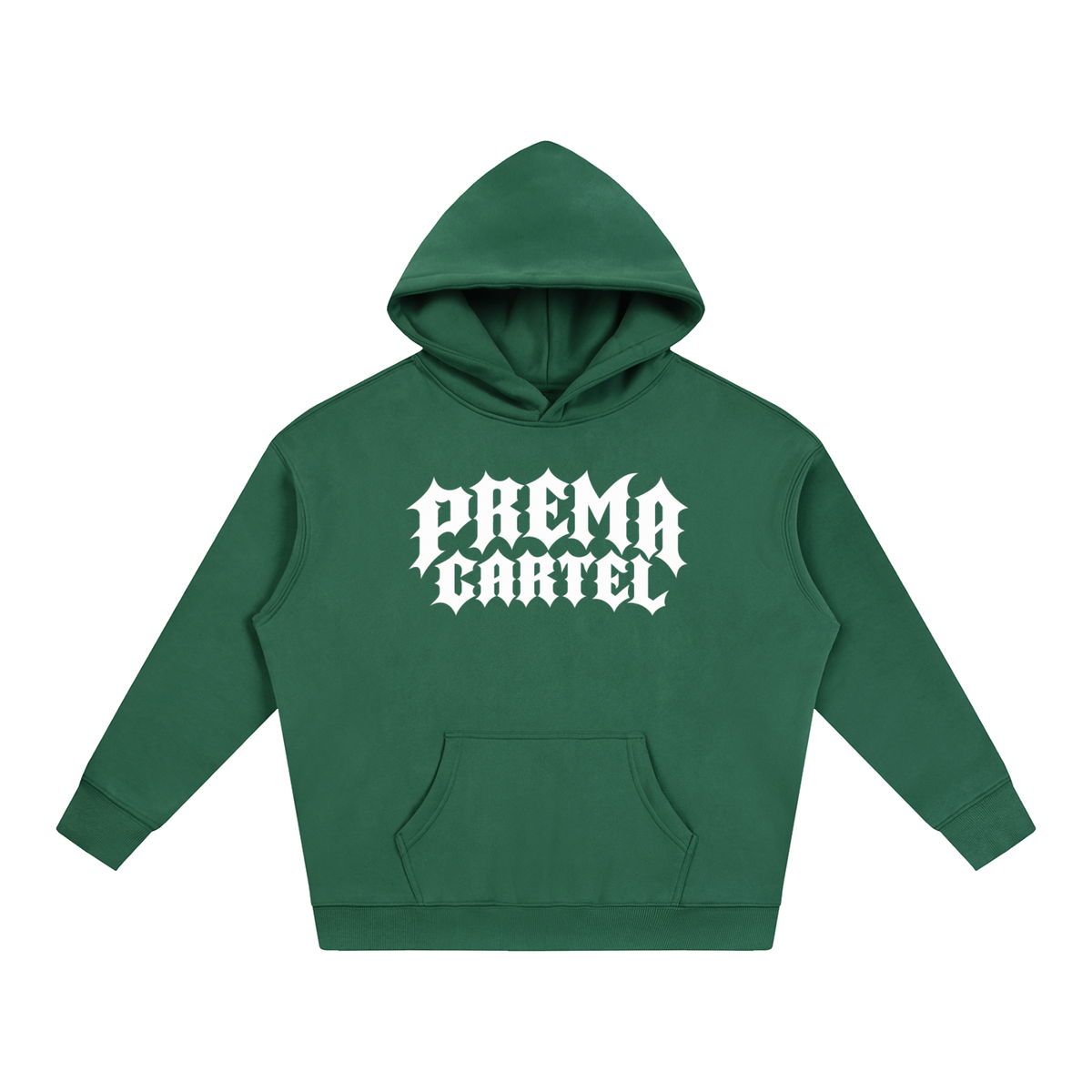 PREMA CARTEL Oversize Fleeced Logo Hoodie