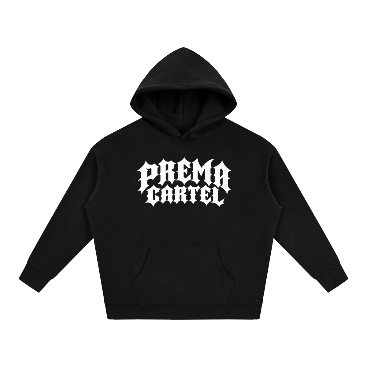 PREMA CARTEL Oversize Fleeced Logo Hoodie